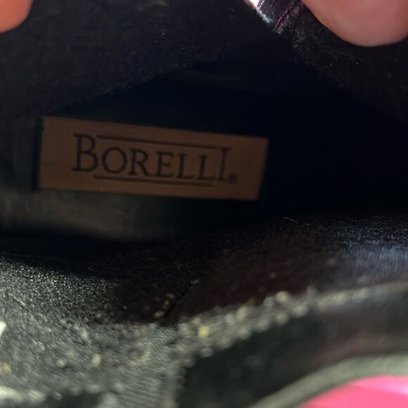 Borelli Diane Black Leather Ankle Boot Size 9 - Picture 3 of 11